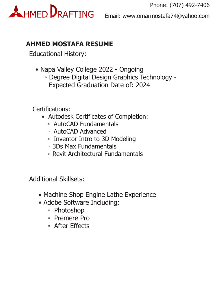 Resume PDF Document