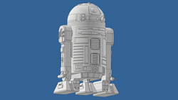 R2-D2 Inventor Model