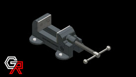 image of machine vise assembly