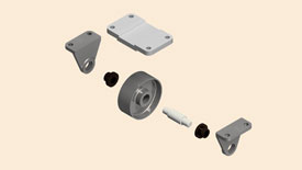 Caster Exploded View


