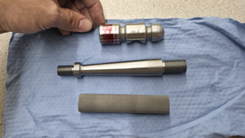 Image showing hammer components disassembled.