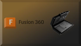 Open view of camera accessory box.