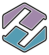 Flat logo against white background.