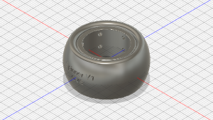 Thumbnail image of spinner in model space