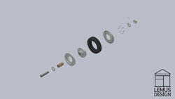 Wheel - Exploded Assembly