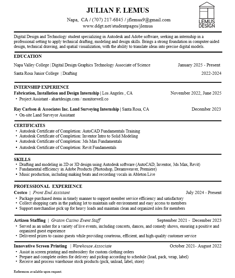 Full size poster with cutting guides