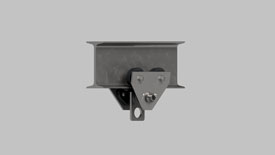 Another Inventor view of trolley assembly.